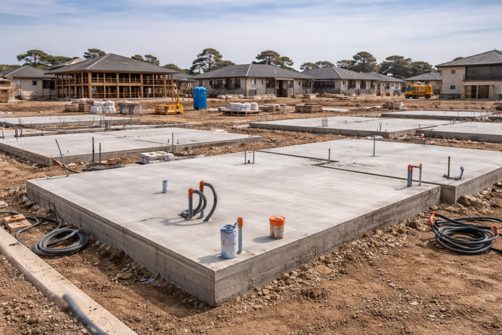 Allegations of “unsuitable slab design” on construction project