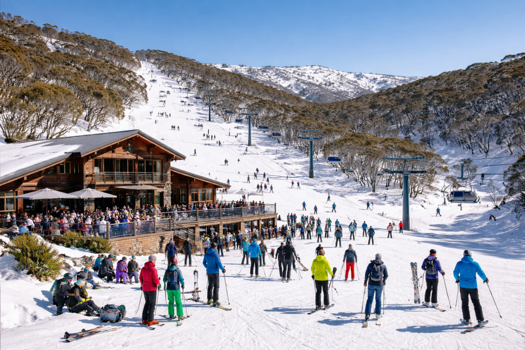 Successful defence of ski resort